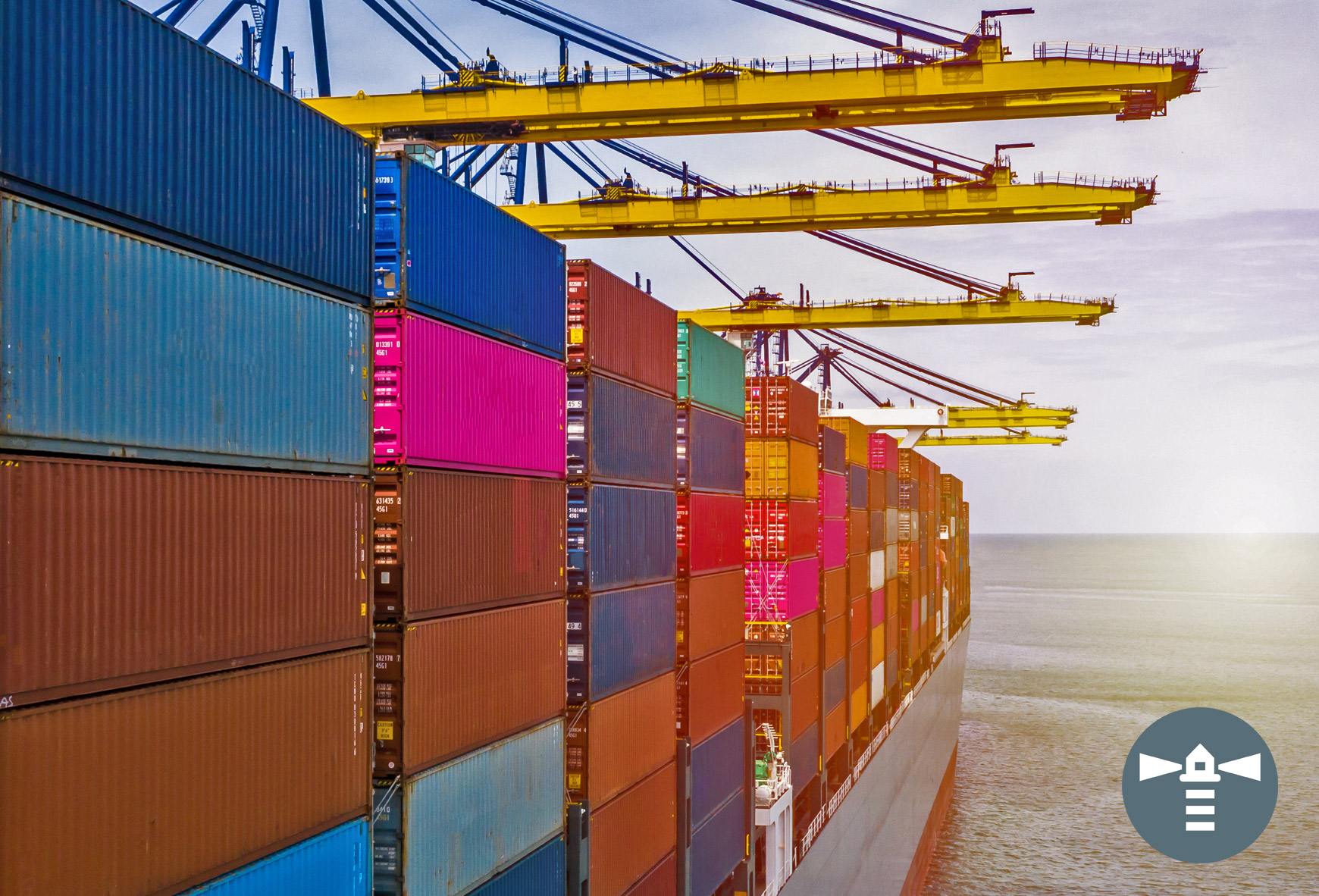 Containerschiff, Internationale Seefrachtverschiffung