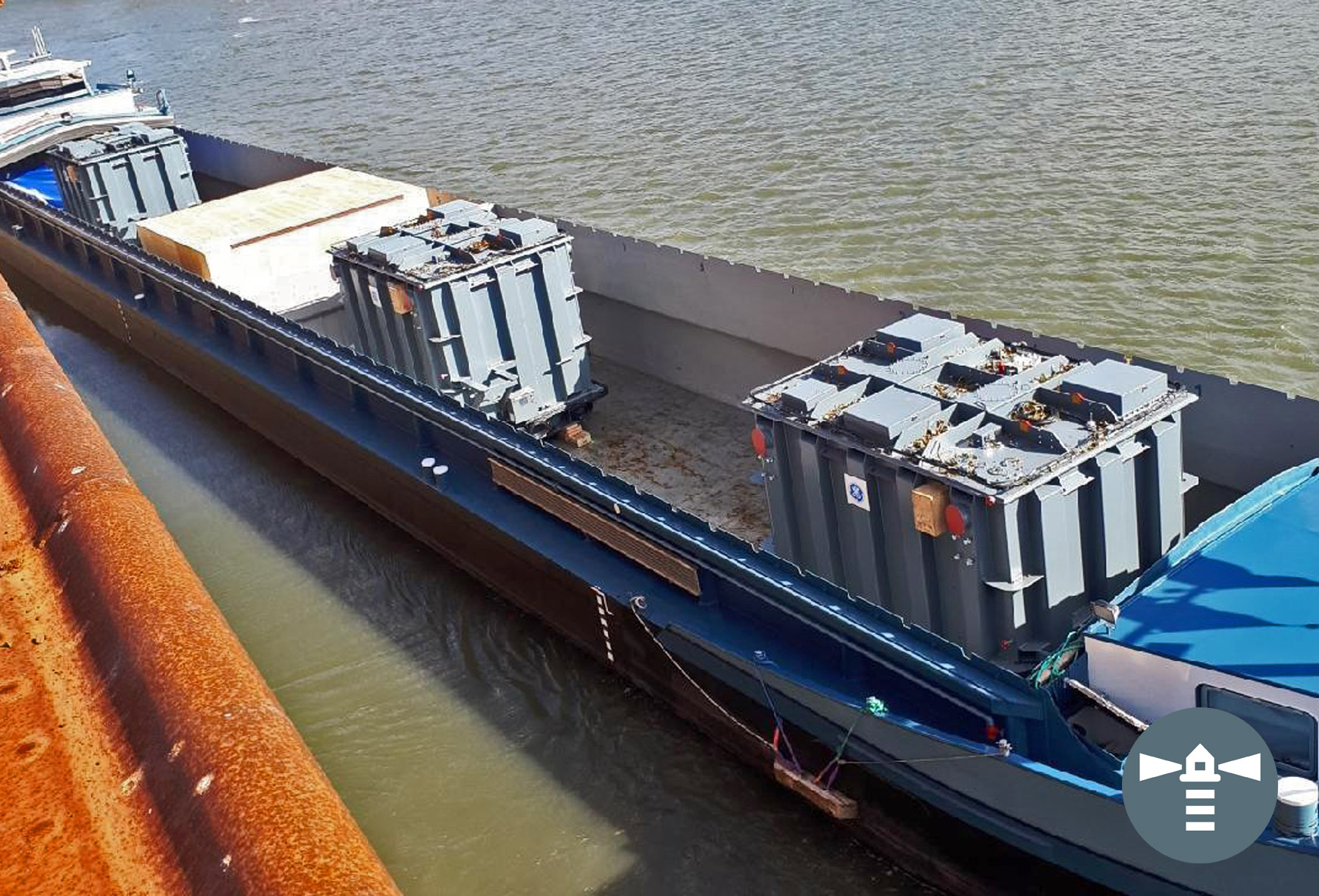 Binnenschiff, Ladung, Spezialtransport, Seefracht